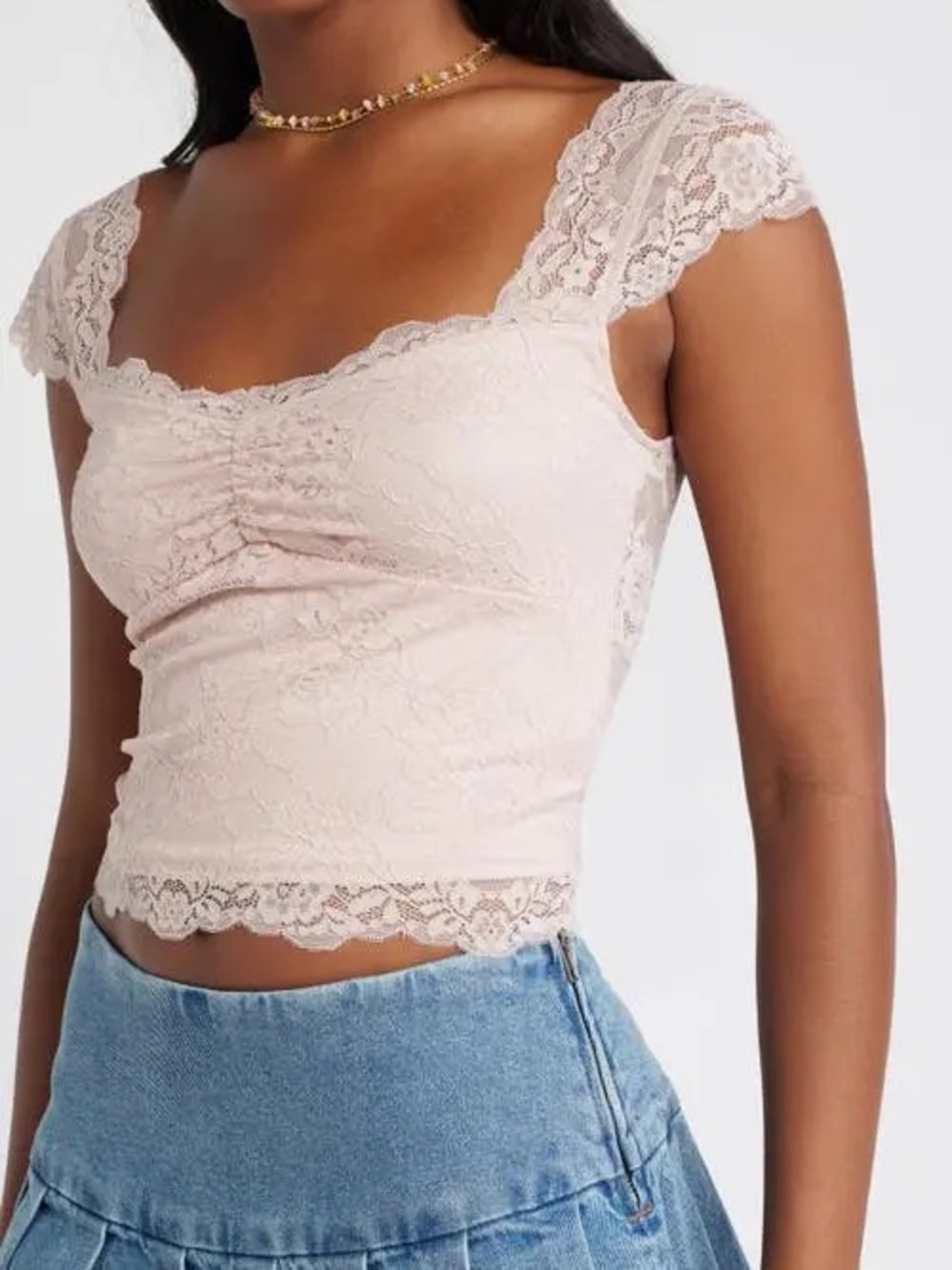 BP Floral Lace Top